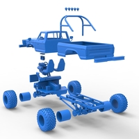 Vintage Monster Truck Scale 1:25 - Thumbnail 24