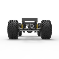 Diecast Chassis of vintage monster truck Scale 1:25 - Thumbnail 15