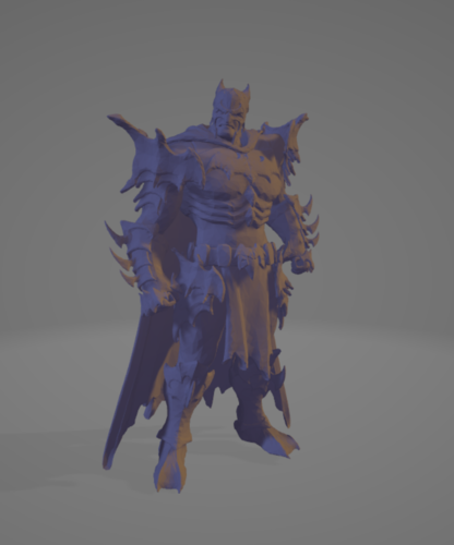 Batman fan art sculpting 3D Print 525593