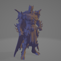 Batman fan art sculpting - Thumbnail 2