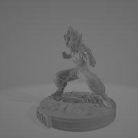 DRAGON BALL Z GOKU ACTION FIGURE - Thumbnail 3