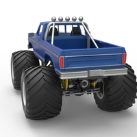 Diecast vintage Monster Truck Scale 1:25 - Thumbnail 14