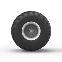 Wheel from vintage monster truck Scale 1:25 - Thumbnail 5