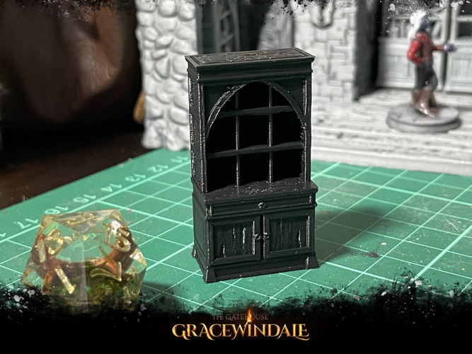 Gatehouse - Bookcase 3D Print 525774