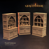 Small Gatehouse - Bookcase 3D Printing 525775