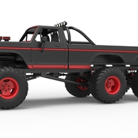 Monster Truck 6x6 concept Scale 1:25 - Thumbnail 2
