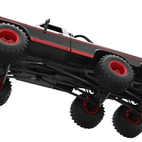 Monster Truck 6x6 concept Scale 1:25 - Thumbnail 3