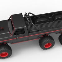 Monster Truck 6x6 concept Scale 1:25 - Thumbnail 4