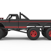 Monster Truck 6x6 concept Scale 1:25 - Thumbnail 9