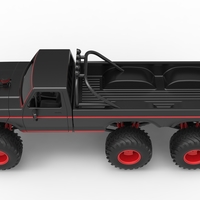 Monster Truck 6x6 concept Scale 1:25 - Thumbnail 10