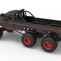 Monster Truck 6x6 concept Scale 1:25 - Thumbnail 12