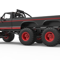Monster Truck 6x6 concept Scale 1:25 - Thumbnail 13
