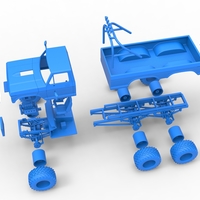 Monster Truck 6x6 concept Scale 1:25 - Thumbnail 19