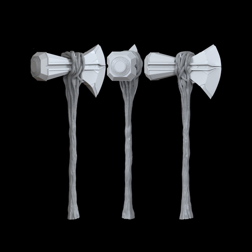 Thor Stormbreaker Axe 3D Model Ready to Print 3D Print 525915