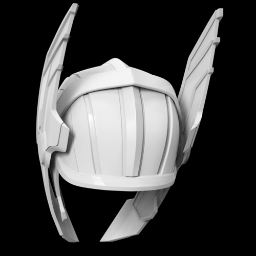 Thor Ragnarok Helmet 3D Model Ready to Print 3D Print 525917