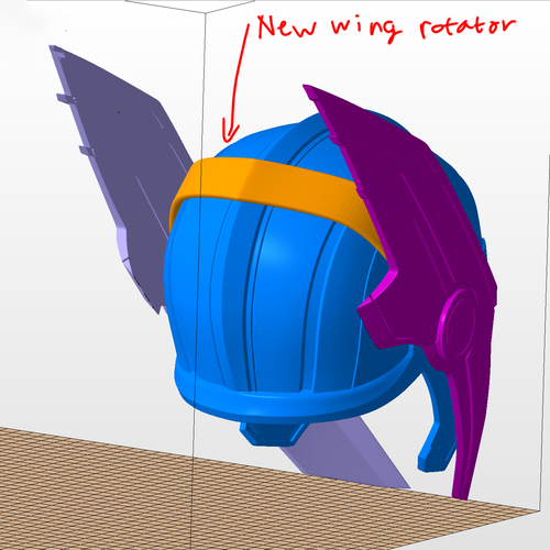 Thor Ragnarok Helmet 3D Model Ready to Print 3D Print 525922