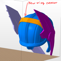 Thor Ragnarok Helmet 3D Model Ready to Print - Thumbnail 6