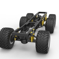 Chassis of 6x6 Monster Truck Scale 1:25 - Thumbnail 5