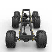 Chassis of 6x6 Monster Truck Scale 1:25 - Thumbnail 8