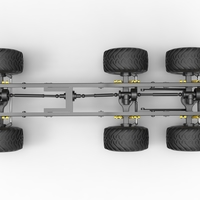 Chassis of 6x6 Monster Truck Scale 1:25 - Thumbnail 11