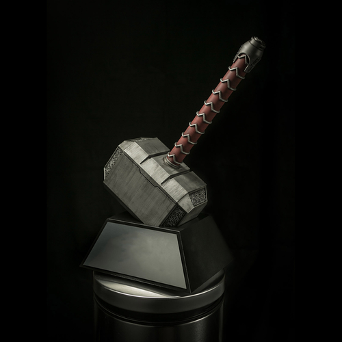 Thor Hammer 3D Model Ready to Print 3D Print 526096