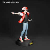 RED - POKEMON 3D PRINTING MODEL STL - Thumbnail 3