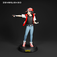RED - POKEMON 3D PRINTING MODEL STL - Thumbnail 6