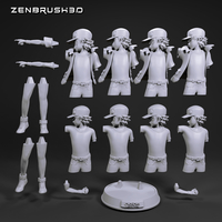 RED - POKEMON 3D PRINTING MODEL STL - Thumbnail 14