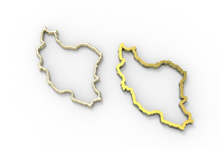 Iran pendant hollow 3D Print 526519