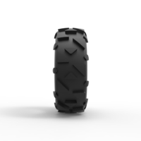 Diecast offroad tire 81 Scale 1:25 - Thumbnail 4