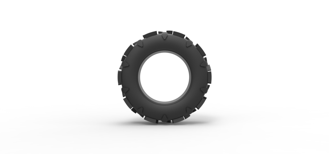 Diecast offroad tire 81 Scale 1:25 3D Print 526582