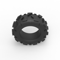 Diecast offroad tire 81 Scale 1:25 - Thumbnail 6