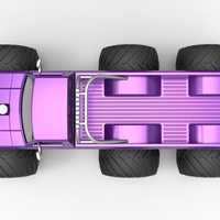 Monster Truck 6x6 concept Version 2 Scale 1:25 - Thumbnail 11