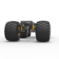 Chassis of 6x6 Monster Truck Version 2 Scale 1:25 - Thumbnail 6