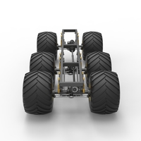 Chassis of 6x6 Monster Truck Version 2 Scale 1:25 - Thumbnail 16