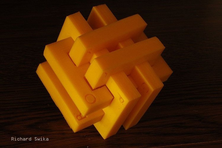 Gordian Knot Puzzle 3D Print 52671