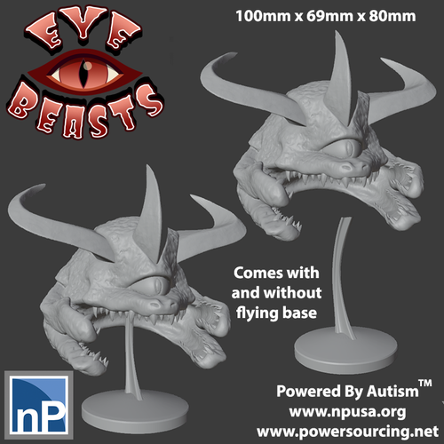 Giant Flying Eye Beasts 3D Print 526716