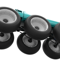 Monster Truck 6x6 concept Version 3 Scale 1:25 - Thumbnail 3