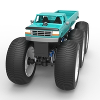 Monster Truck 6x6 concept Version 3 Scale 1:25 - Thumbnail 5
