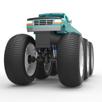 Monster Truck 6x6 concept Version 3 Scale 1:25 - Thumbnail 6