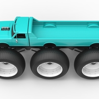 Monster Truck 6x6 concept Version 3 Scale 1:25 - Thumbnail 10