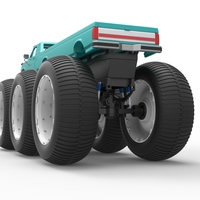 Monster Truck 6x6 concept Version 3 Scale 1:25 - Thumbnail 15