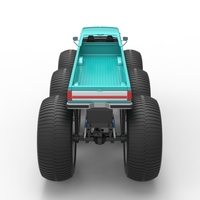 Monster Truck 6x6 concept Version 3 Scale 1:25 - Thumbnail 17