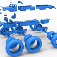 Monster Truck 6x6 concept Version 3 Scale 1:25 - Thumbnail 18