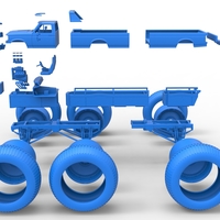 Monster Truck 6x6 concept Version 3 Scale 1:25 - Thumbnail 22