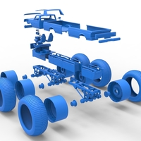 Monster Truck 6x6 concept Version 3 Scale 1:25 - Thumbnail 24