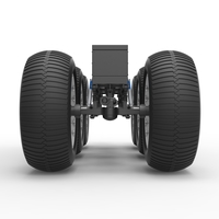 Chassis of 6x6 Monster Truck Version 3 Scale 1:25 - Thumbnail 7