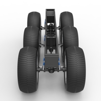 Chassis of 6x6 Monster Truck Version 3 Scale 1:25 - Thumbnail 8