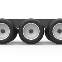 Chassis of 6x6 Monster Truck Version 3 Scale 1:25 - Thumbnail 9