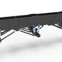 Chassis of 6x6 Monster Truck Version 3 Scale 1:25 - Thumbnail 14